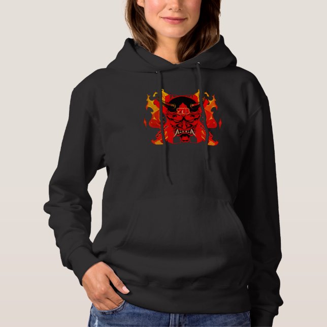Sudadera Camiseta Samurái Malvado  (Anverso)