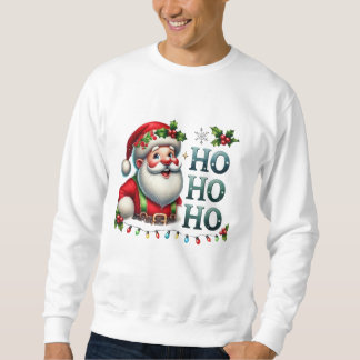 Sudadera Camiseta Santa Print de navidades