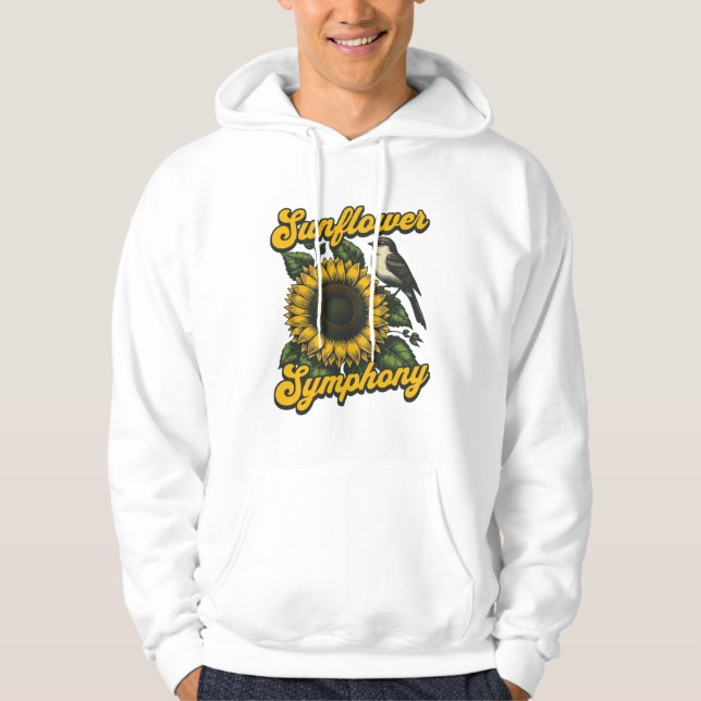 Sudadera Camiseta Sinfonía de Girasoles (Anverso)
