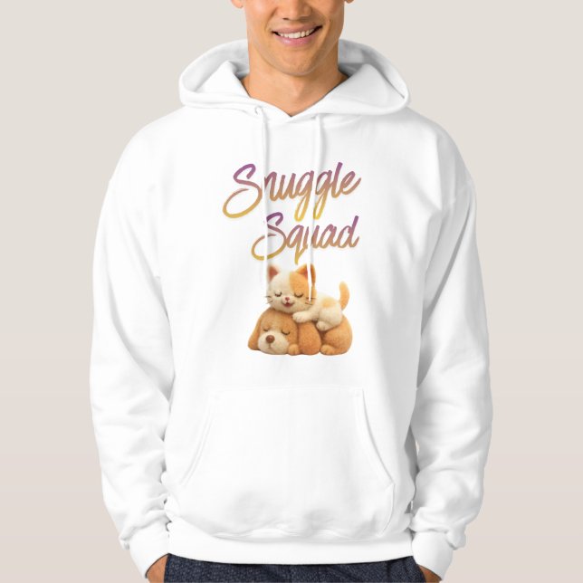 Sudadera Camiseta Snuggle Squad (Anverso)