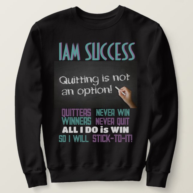 Sudadera Camiseta STICK-TO-IT (Anverso del diseño)