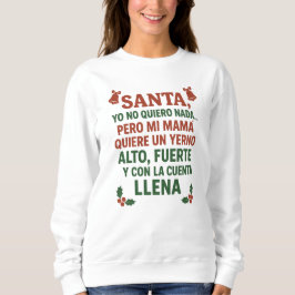 Sudadera Camiseta/Sudadera de Navidad Humor-Reagalo 