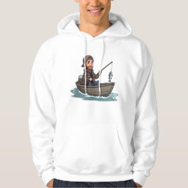 Sudadera Camiseta/Sudadera de Pesca para Hombres