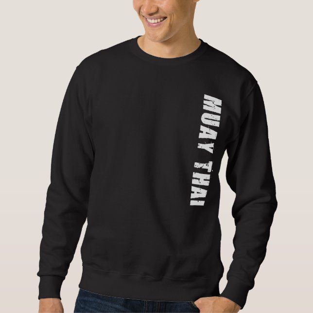 Sudadera Camiseta tailandesa de Muay (Anverso)