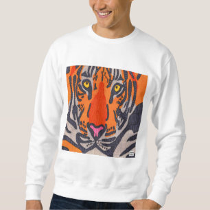 Sudadera Camiseta térmica para hombre - Tigre (blanco)