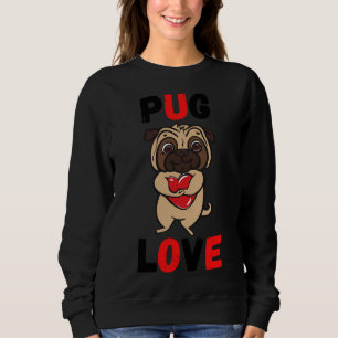 Sudadera Camiseta tipo T-Shirt 150 de Pug Love Classic