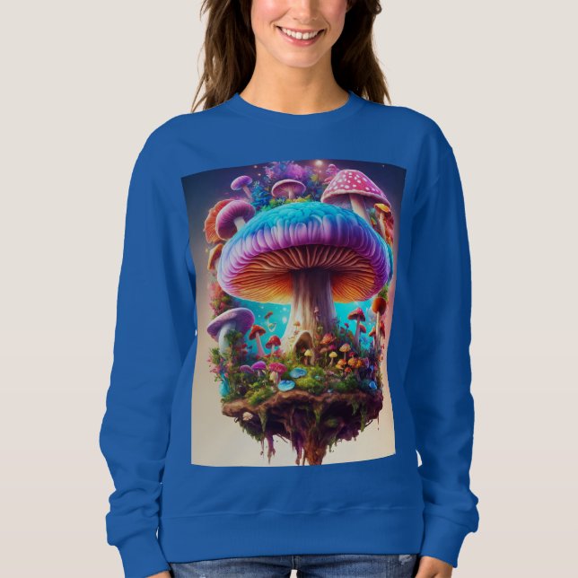 Sudadera camiseta trippy mágica (Anverso)