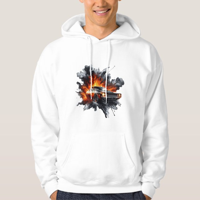 Sudadera Camiseta TShirt Sin Frenos. Solo Fuego  (Anverso)