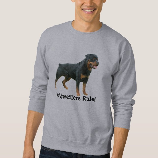 Sudadera Camiseta unisex de Rottweiler (Anverso)