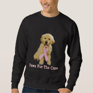 Sudadera Camiseta unisex del cáncer de pecho del golden