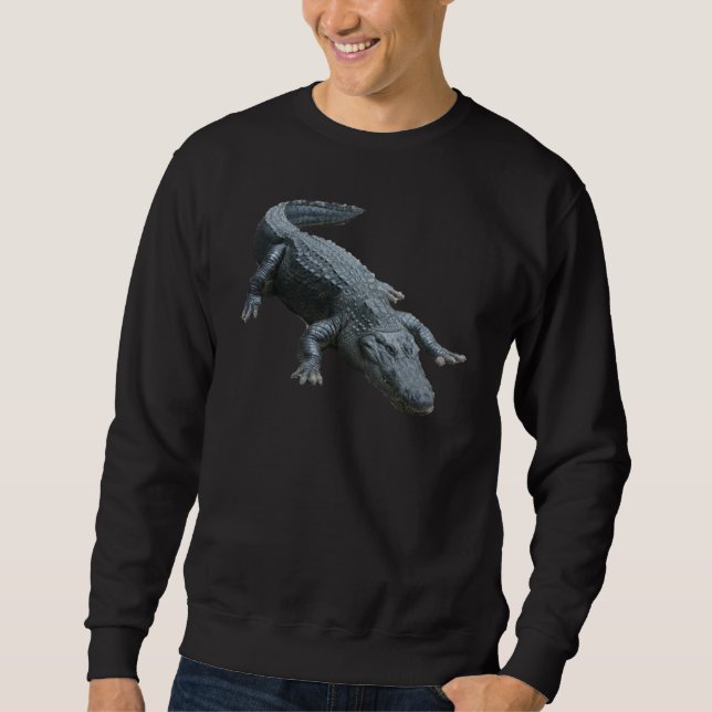 Sudadera Camiseta unisex del cocodrilo (Anverso)