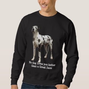 Sudadera Camiseta unisex del Harlequin de great dane