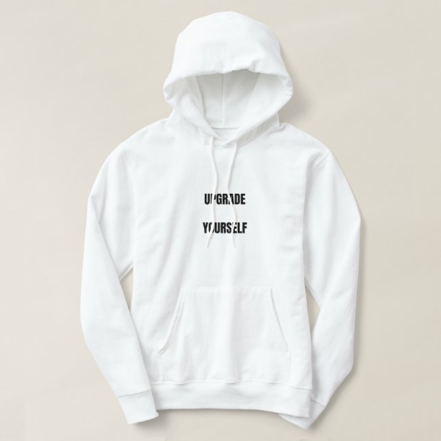 Sudadera Camiseta Upgrade Yourself (Diseño del anverso)