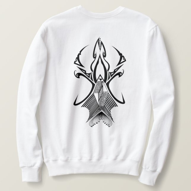 Sudadera Camiseta urbana de streetwear (Reverso del diseño)