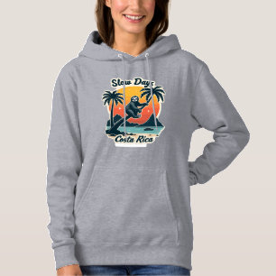 Sudadera Camiseta Vectorial de Viaje Vintage Perezoso de Co