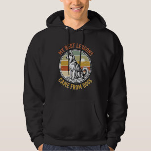 Sudadera Camiseta Vintage de Amante de Perros con Grabado S