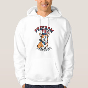 Sudadera Camiseta vintage de grabado patriota de la liberta