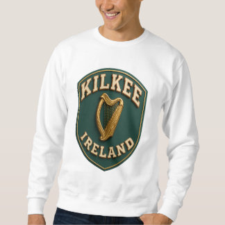 Sudadera Camiseta Vintage Kilkee Irlanda Emblema de la Arpa