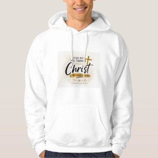 Sudadera Camiseta Yo Puedo Hacer Todas Las Cosas A Través D