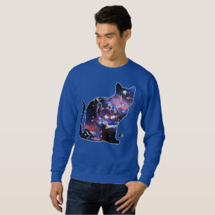 Sudadera Camiseta Zodiac Espacio En Gato