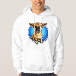 Sudadera CamisetaRetrato de perro guardián fuerte y leal Gr