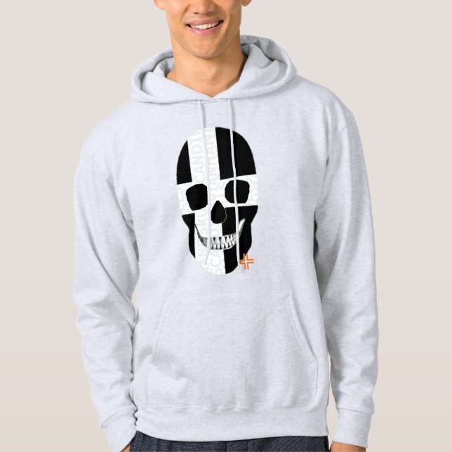 Sudadera Camisón de Cornwall HANDSKULL B2 (Anverso)