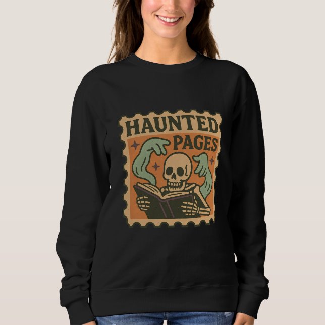 Sudadera Camisón de páginas perdidas - Academia gótica - Es (Anverso)