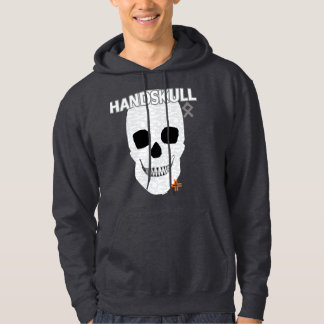 Sudadera Camisón HANDSKULL para el cráneo manual con capuch