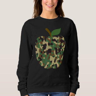 Sudadera Camo Apple Primer Día Del Equipo De Enseñanza Esco