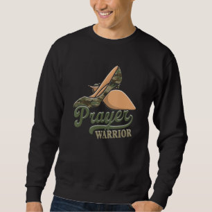 Sudadera Camo Heels Oración Guerrero Fe Dios Jesús Cristian