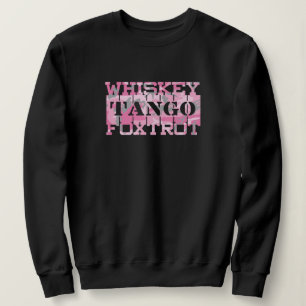Sudadera Camo rosa del tango Foxtrot del Whiskey del ejérci