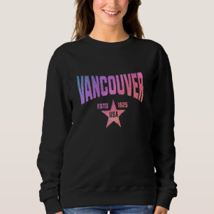 Sudadera Camo Souvenir USA Star Vancouver Washington
