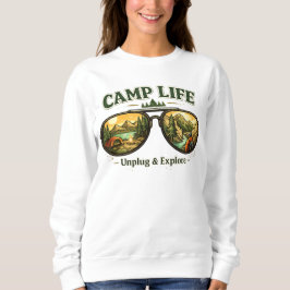Sudadera Camp Life Feels Right – Everyday Sweatshirt USA