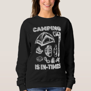 Sudadera Campamento Camping Está En Times Aventura Vida 770