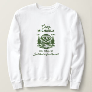 Sudadera Campamento de Solteras Último Sendero Antes del Ve