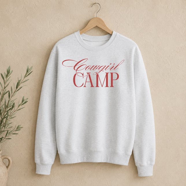 Sudadera Campamento de Vaquera Occidental Despedida de Solt (Western Cowgirl Camp Bachelorette Sweatshirt
)