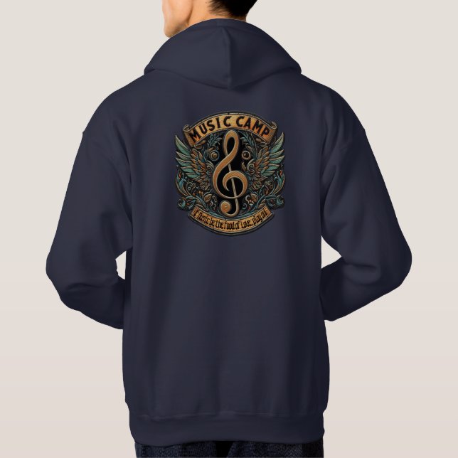 Sudadera Campamento musical (Reverso)