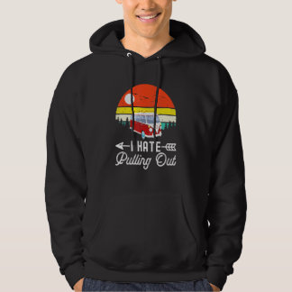 Sudadera Campamento Odio Sacar Remolque De Caravana Retro R