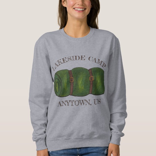 Sudadera Campamento personalizado Campamento de verano Camp (Anverso)