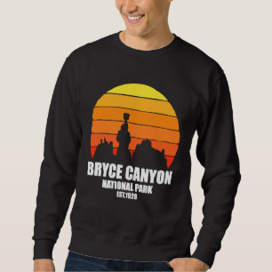 Sudadera Campamento Utah Senderismo Retro Vintage Bryce Can