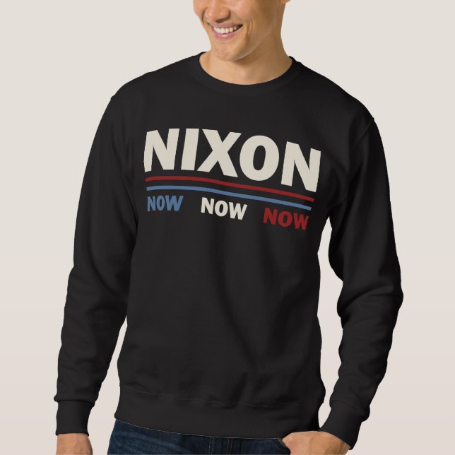 SUDADERA CAMPAÑA ELECTORAL RICHARD NIXON AGNEW NIXON 1972 (Anverso)