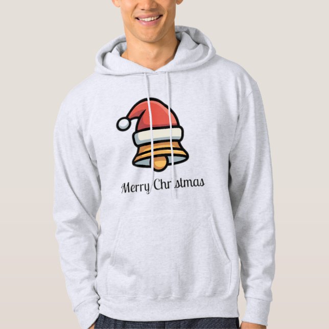 Sudadera Campana Feliz Navidad (Anverso)