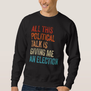 Sudadera Campaña política Votación bipartidista en eleccion