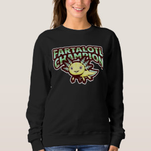 Sudadera Campeón de Fartalotl Axolotl Acuario Salamander Pa