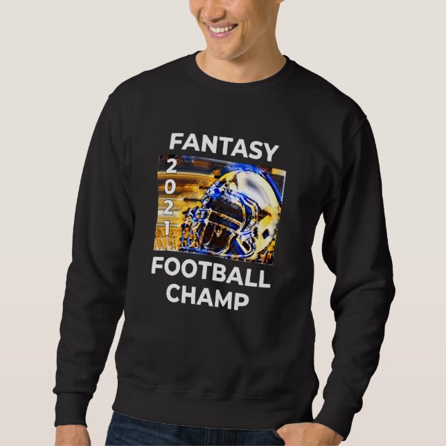 Sudadera Campeón de la Liga de Fantasía 2021 Ganador 2021 (Anverso)