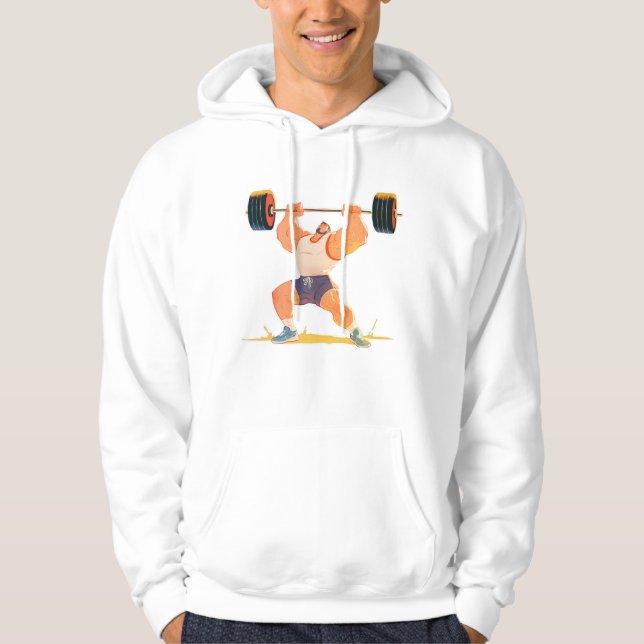 Sudadera Campeón del elevador de energía - Hoodie de entren (Anverso)