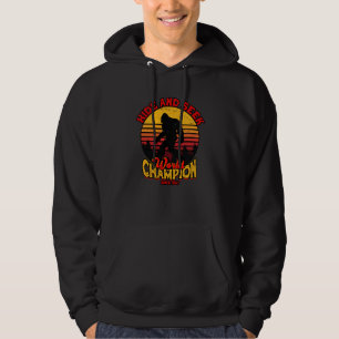 Sudadera Campeón Mundial de Escondite desde 1967 - críptido