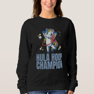 Sudadera Campeona de Hula Hoop Baile Ejercicio de Entrenami