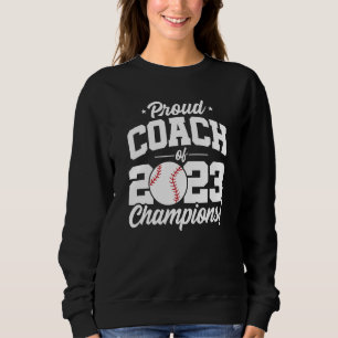 Sudadera Campeones de equipo de béisbol 2023