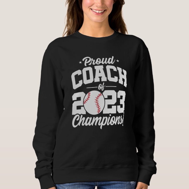 Sudadera Campeones de equipo de béisbol 2023 (Anverso)